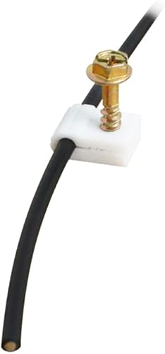 Miniatura 4 de STEREN Clips coaxiales para cables - Soporte para cables - Clips de alambre - Clips laterales para colgar - Soporte de cable para escritorio