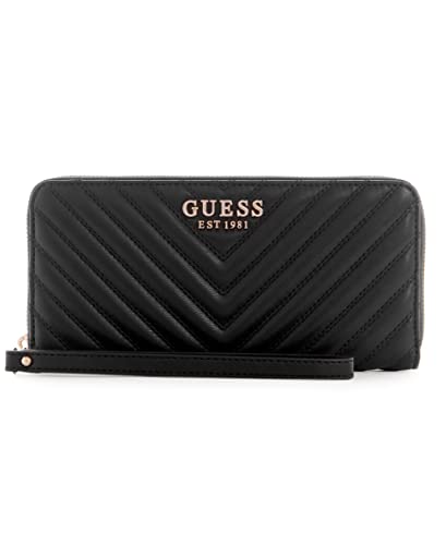 Guess Keillah Large Zip Around Wallet, Black #TOP13