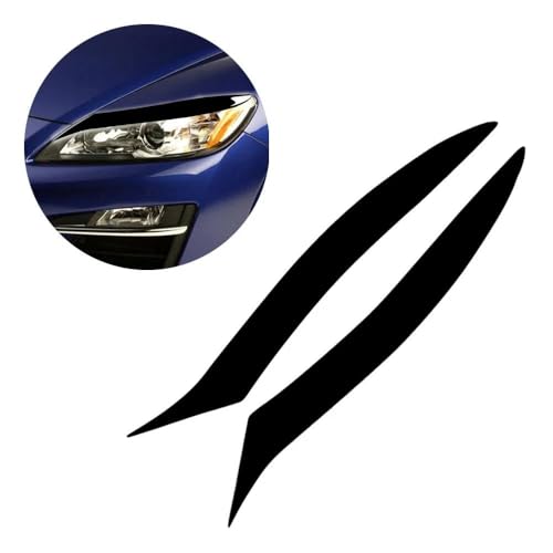 Sourcil de phare avant protecteur pour Mazda RX-8 2009-2012 anti-UV - 3