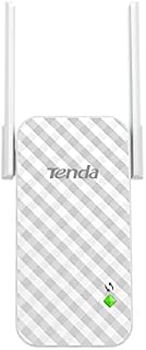 Tenda A9 N300 Universal Range Extender, Broadband/Wi-Fi Extender, Wi-Fi Booster/Hotspot, Plug and Play, works with all broadband providers, UK Plug