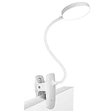 Klemmlampe mit Augenschutz: 36 Stück verbesserte LED-Perlen mit weicher Beleuchtung, ohne Flimmern und ohne Schatten, wodurch Augenermüdung durch flackerndes Licht und starke Blendung wirksam vermieden wird. Diese Buchleuchte eignet sich perfekt zum Lesen, Arbeiten, Unterhalten, Lernen und Schlafen zu Hause.