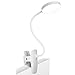 Produktbild PENDEI Leselampe Buch Klemme, 36 LED Klemmlampe USB Wiederaufladbar Buchlampe mit 5 Farbtemperatur 5 Helligkeiten 360°Flexible Dimmbare Klemmleuchte Touch-Steuerung für Nachtlesen, Büro, Buch, Bett