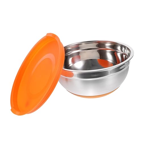 Stainless Steel Salad Mixing Bowl with Cover