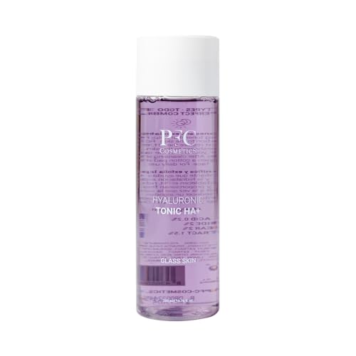 PFC Cosmetics - Tonico facial con Acido Hilauronico Tonifica y Exfolia la piel - Todo tipo de piel – Tonico Facial que Limpia Tu Piel y Aporta Luminosidad e Hidratacion a tu Piel - 200 ml