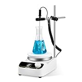 LACHOI LCD Lab Hot Plate Magnetic Stirrer 1500RPM Max 280℃ 5.3