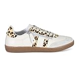 Diba True Womens to Paz Leopard Lace Up Sneakers Shoes Casual - Brown, Off White, White - Size 7.5 M