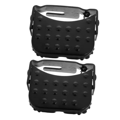 PRETYZOOM Pcs Motorcycle Foot Brace Foldable Rear Foot Pegs for Bikes Electric Bikes Sturdy Portable Pedals