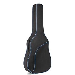 KCCCC Sac de gigogne Acoustique Sac à Guitare Acoustique 41 Pouces 36 Pouces étanche Sac à Oreille rembourrée Sac à étui… - Les Beatles, Paul McCartney, John Lennon, RIngo Starr, George Harrison