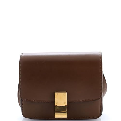 Celine, Pre-Loved Classic Box Bag Smooth Leather Teen, Brown