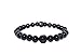 Produktbild Rock and Steel Herren Armband aus Onyx Edelstein mit Weltkugel Earth Bead aus Edelstahl (Schwarz, 21)
