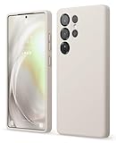 【elago】 Galaxy S25 Ultra 対応 ケース シリコン 耐衝撃 スマホケース 指紋 防止 サラサラ シンプル シリコンケース カバー [ GalaxyS25Ultra サムスン ギャラクシーS25 ウルトラ SC-52F 対応 ] case SILICONE CASE ストーン