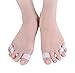 Produktbild Toe Separator und Protektoren, Knochenteller for Fußpflege-Socken-Arch Bein Orthopädische Pediküre Bunion Corrector Finger Separator Thumb Feet Strecker für überlappende Spitze.