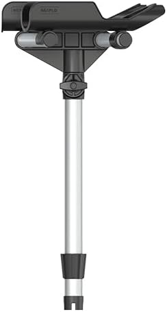 SEAFLO Fishing Rod Holder – Marine-Grade Polypropylene and Aluminum | UV-Resistant, Adjustable, Compact Rod Rack for Boats, Kayaks, and Docks