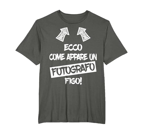 Fotografo Figo Regalo Divertente Fotografi Fotografia Maglietta, Uomo Taglie Grandi,