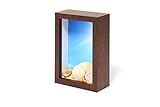 Swing Design Chroma Shadow Box Frame, 4 by 6-Inch, Walnut