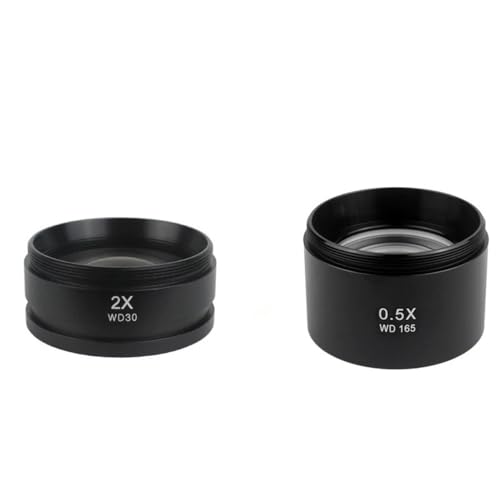 Objetivo auxiliar M48mm WD165 0.7X para microscopio estereoscópico binocular