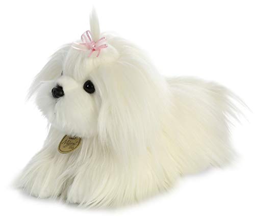 Pelúcia Cachorro Raça Maltes 25cms da Série Miyoni Aurora