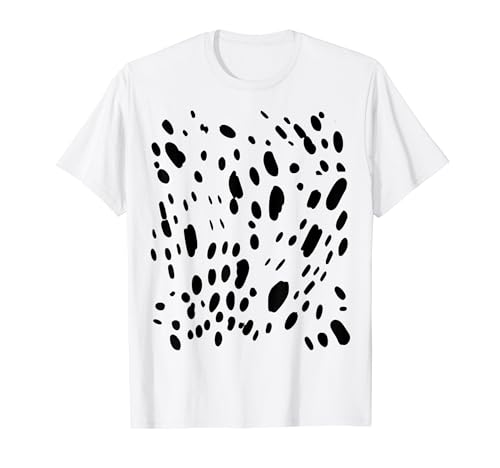 Dalmatian Dog Costume Shirt Kids Animal Funny Halloween Maglietta