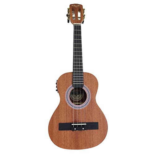 Cavaco Elétrico CTMM-E Malibu Mogno Fosco Com Afinador e Saída P10