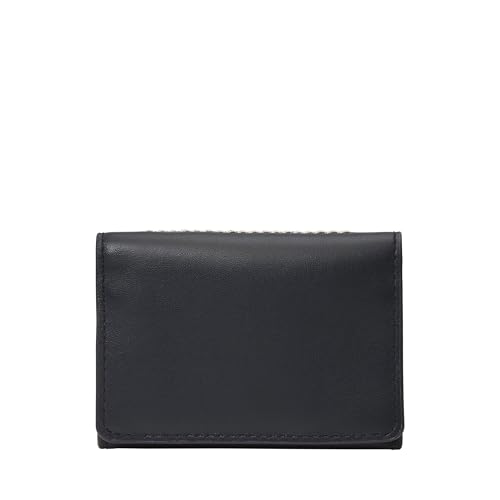 Image of Fossil Men's Westover Leather Slim Minimalist Snap Bifold Wallet, Insignia Blue (Model: ML4642545)