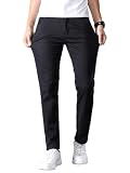 Opción perfecta: este pantalón largo para hombres es casual y de moda. Se puede combinar con camisetas, blusas y chaquetas. ¡No importa lo que pienses, ¡ se ve bien!