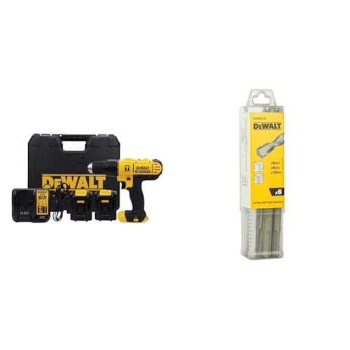 Image of DEWALT DCD776S2 18V 13mm XR Lithium-Ion Cordless Hammer Drill Machine /Driver with 2x1.5 Ah Batteries