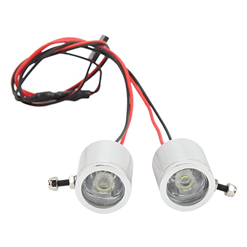 Projecteur RC en alliage d'aluminium resistant et performant pour voiture radiocommandee 1/7 1/5