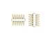 Litcessory 6-Pin to 6-Pin Connector for Philips Hue/WiZ Lightstrip (15 Pack, White - STANDARD 6-PIN V3 / WiZ Lightstrip)