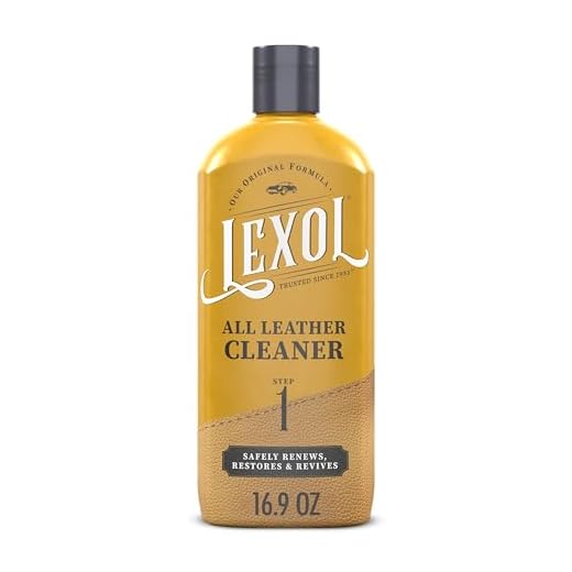 Lexol All Leather Cleaner (Step 1) by Lexol, Use on Furniture, Car Interior, Shoes, Handbags, Two-Step System, 16.9 Oz