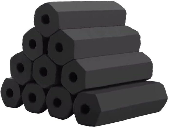 Premium Camping BBQ Smokeless Charcoal for Fire Pit Stove 10kg/ctn