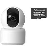 Indoor Pan/Tilt Home Security Camera 2K 3MP, 360 Degree Wireless WiFi Webcam/Monitor for Baby/Eld...