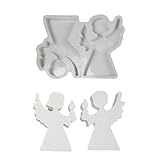 Photo Gallery stampo in silicone a forma di ragazzo e ragazza angelico per la creazione di gioielli, decorazione per la casa, stampo in gesso da scrivania Photo Gallery stampo in silicone a forma di ragazzo e ragazza angelico per la creazione di gioielli, decorazione per la casa, stampo in gesso da scrivania