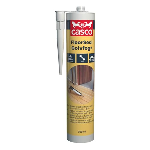 Casco 820771 FloorSeal Golvfog+ Gummizug Fugenmasse, Nordic Oak