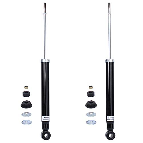 Image of Detroit Axle - 2 Rear Shock Absorbers for 2004-2020 Toyota Sienna AWD FWD Rear Replacement Shock Absorbers Pair Set 2005 2006 2007 2008 2009 2010 2011 2012 2013 2014 2015 2016 2017 2018 2019