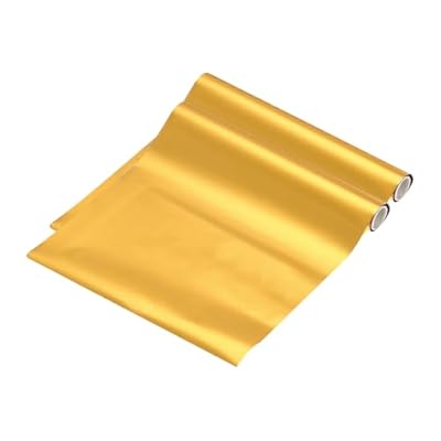 QUARKZMAN 2 Pcs Toner Reactive Foil, Rollo de Papel de Transferencia de Lámina Metálica de 15cm x 300cm para Pluma de Lámina Caliente Scrapbooking Transferencia de Calor, Dorado | Ya disponible en tu tienda friki favorita! En mundofriki.es!