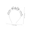 Beaupretty Bandeau Étoile de Zinc avec Argentés Accessoire Confortable pour Mariage Fête et de Mode #1
