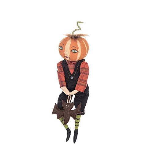 Muñeco Nevin Pumpkin Head 33 cm Joe Spencer Halloween miniatura 1