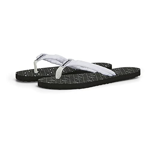 PUMA Unisex Epic Flip V2 Logo Power Sandal, White Black-Cool Mid Gray, 43...