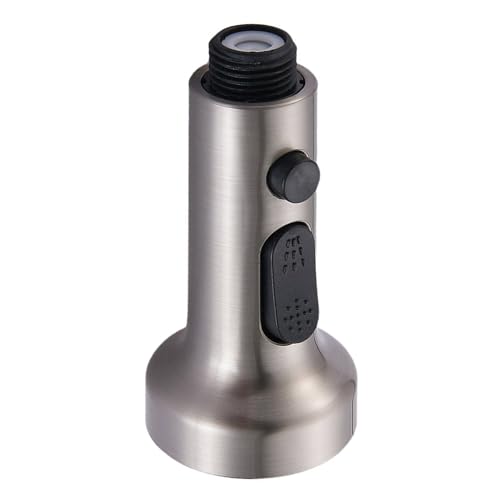 jyibinee Pull down Spray Head Replacement, Rustproof Universal Kitchen Faucet Sprayer Head, 3-Function Sink Faucet Sprayer Head Nozzle Kitchen Tool for Kitchen A