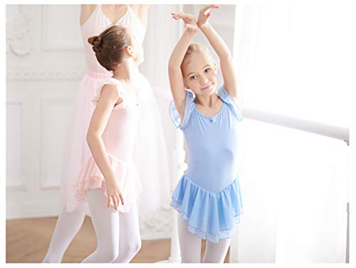 全3色 バレエ レオタード 子供 ダンスワンピース キッズ シ