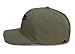 Paramount Outdoors Rock Fish 3-D Puff Embroidery Fishing Hat Salmon Trout Fly Fishing Baseball Cap (Olive)