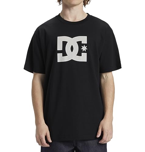 Dcshoes DC Star, Camiseta para Hombre Negro