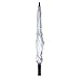 Fashion Helpers Pink Lining - Silver Vented Windproof UV Umbrella- 50 inch Arc Canopy