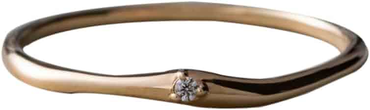 ete K10YG ダイヤモンドリング 721153 Amazon | (エテ) ete K10YG ペア ダイヤモンド リング 721153 9号