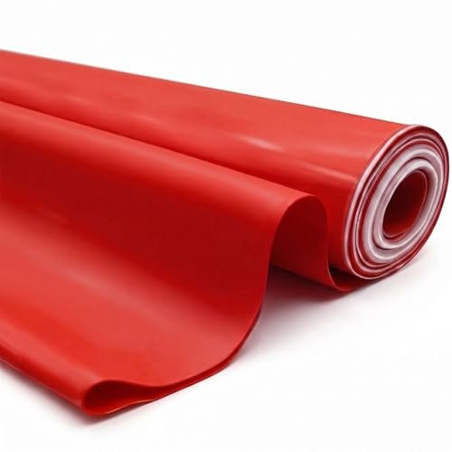 Red Silicone Coated Fiberglass Fireproof Cloth Heavy Duty Welding Blanket