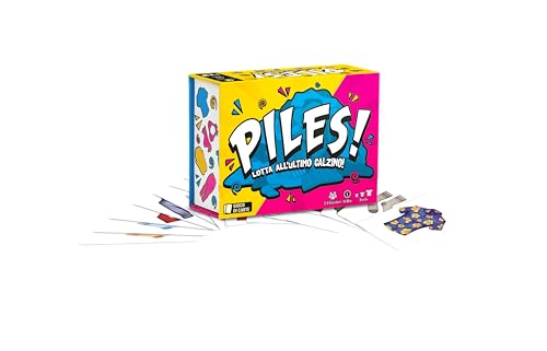 ✅ Partite rapide e intense: Con un tempo di gioco di circa 10 minuti, Piles è perfetto per chi cerca azione immediata e divertimento senza lunghe attese.