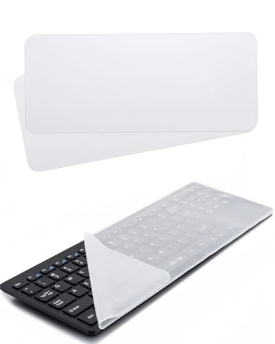 ZAMXHUG protege clavier silicone -3pcs Protection pour Clavier Film De Protection Clavier Protecteur De Clavier Universel Housse De Clavier...