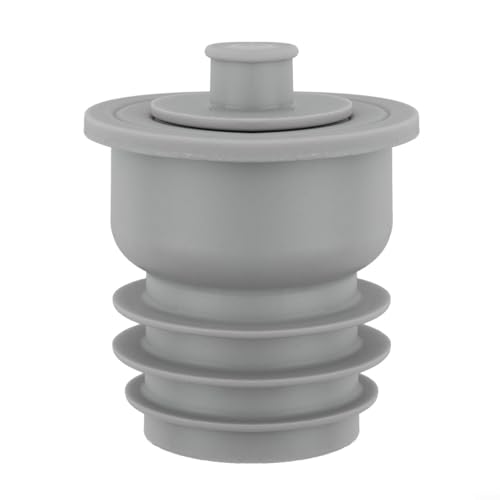 Oniissy Sello de tubería para lavadora, sello desodorante gris, para anillos, manguera de drenaje, lavado, herramientas de alcantarillado (M)