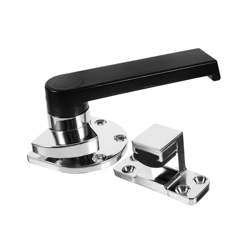 LIFKOME 蒸飯?用頑丈ジンク合製ドアハンドル 快適グリップ滑らか表面 多用途冷蔵庫 冷凍庫ドア取っ手 簡単取付け錆びに強い