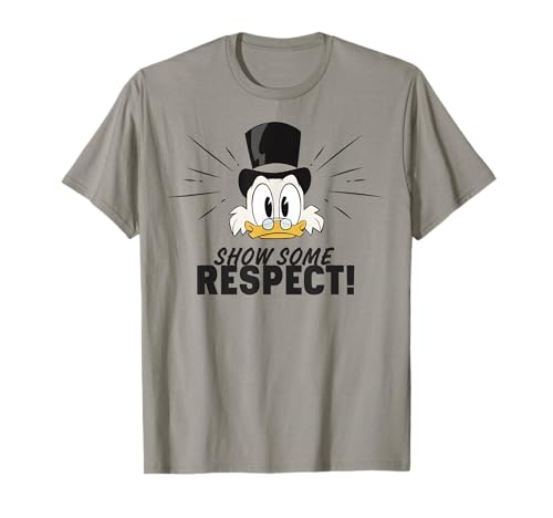 Image of Disney DuckTales Scrooge McDuck Show Some Respect T-Shirt